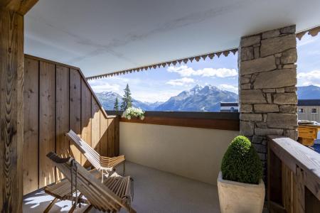 Skiverleih 4-Zimmer-Appartment für 8 Personen (102) - Résidence la Charpenterie - La Rosière - Wohnzimmer