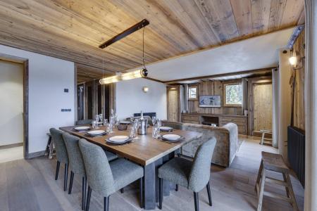 Alquiler al esquí Apartamento 4 piezas para 8 personas (201) - Résidence la Charpenterie - La Rosière - Comedor