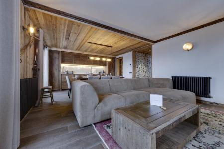 Location au ski Appartement 3 pièces 7 personnes (101) - Résidence la Charpenterie - La Rosière - Séjour