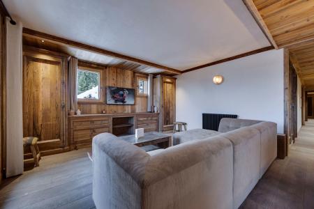 Location au ski Appartement 3 pièces 8 personnes (102) - Résidence la Charpenterie - La Rosière - Séjour
