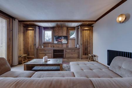 Location au ski Appartement 3 pièces 8 personnes (102) - Résidence la Charpenterie - La Rosière - Séjour