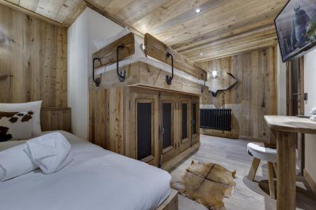 Skiverleih Résidence la Charpenterie - La Rosière - Schlafzimmer