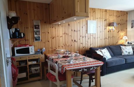 Ski verhuur Appartement 2 kamers 4 personen (406) - Résidence la Vanoise - La Rosière - Woonkamer