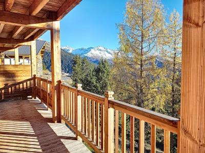 Ski verhuur Appartement 4 kamers 8 personen (4) - Résidence Le Diamant des Cimes - La Rosière - Balkon