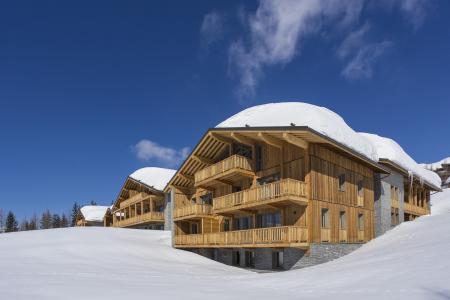Аренда на лыжном курорте Résidence le Hameau de Barthélémy - La Rosière - зимой под открытым небом