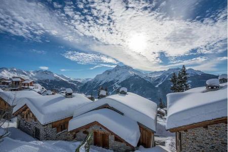 Ski verhuur Résidence Les Grandes Alpes - La Rosière - Buiten winter