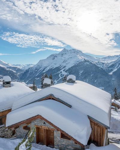 Ski verhuur Résidence Les Grandes Alpes - La Rosière - Buiten winter