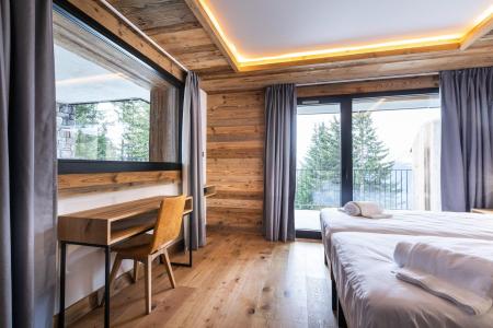 Ski verhuur Appartement 6 kabine kamers 12 personen (1) - Résidence Orée Du Bois - La Rosière - Kamer