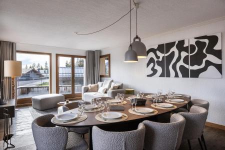 Аренда на лыжном курорте Апартаменты 7 комнат 12 чел. (P1) - Résidence Perdrix - La Rosière - Салон