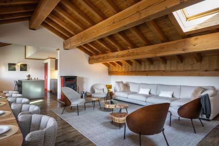 Аренда на лыжном курорте Апартаменты дуплекс 7 комнат 14 чел. (P3) - Résidence Perdrix - La Rosière - Салон