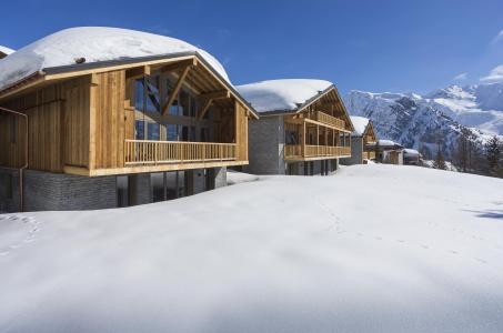 Vakantie in de bergen Résidence Terresens Le Hameau de Barthélémy - La Rosière - Buiten winter