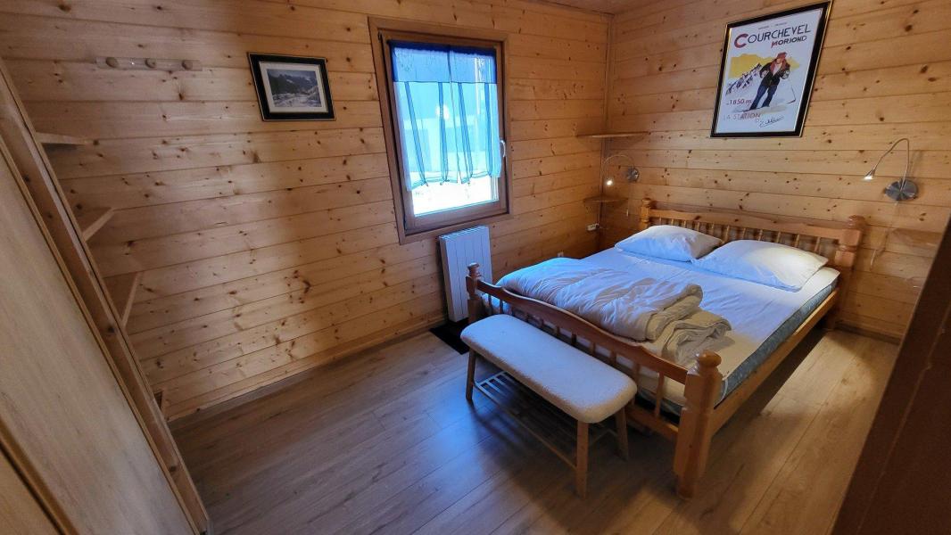 Skiverleih 5-Zimmer-Appartment für 10 Personen (3) - CHALET WOODY WOOD - La Tania - Schlafzimmer