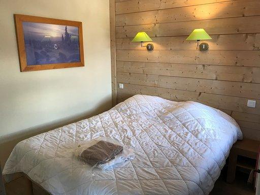Rent in ski resort 2 room apartment 4 people (505) - Le Christiana - La Tania - Bedroom