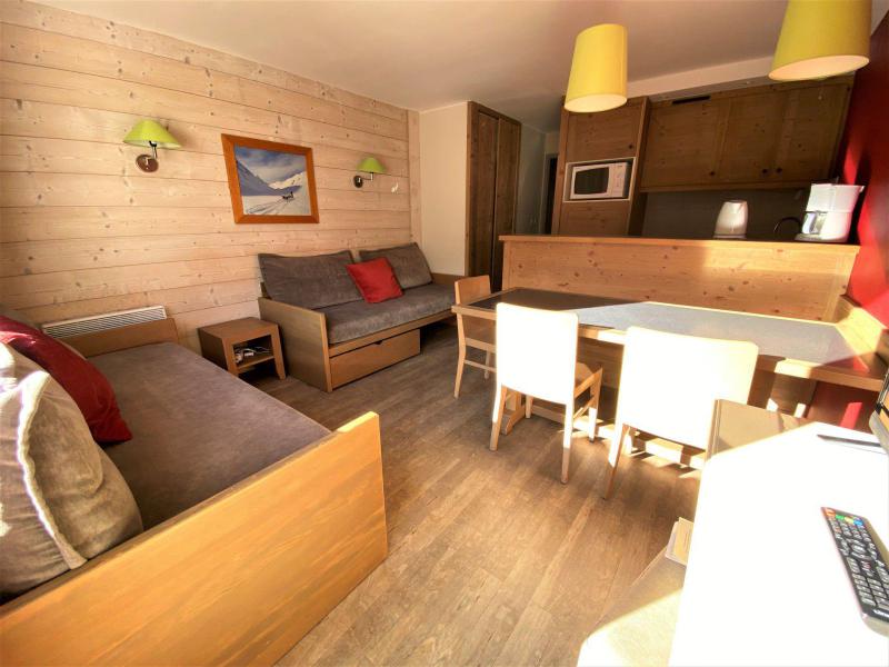 Ski verhuur Appartement duplex 3 kamers 7 personen (604) - Le Christiana - La Tania - Woonkamer