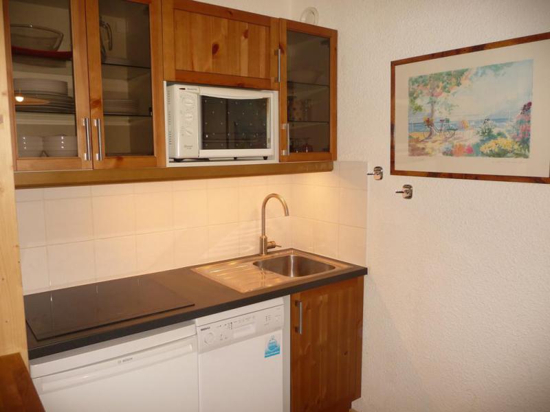 Rent in ski resort 2 room apartment 5 people (303) - Résidence Grand Bois - La Tania - Kitchen