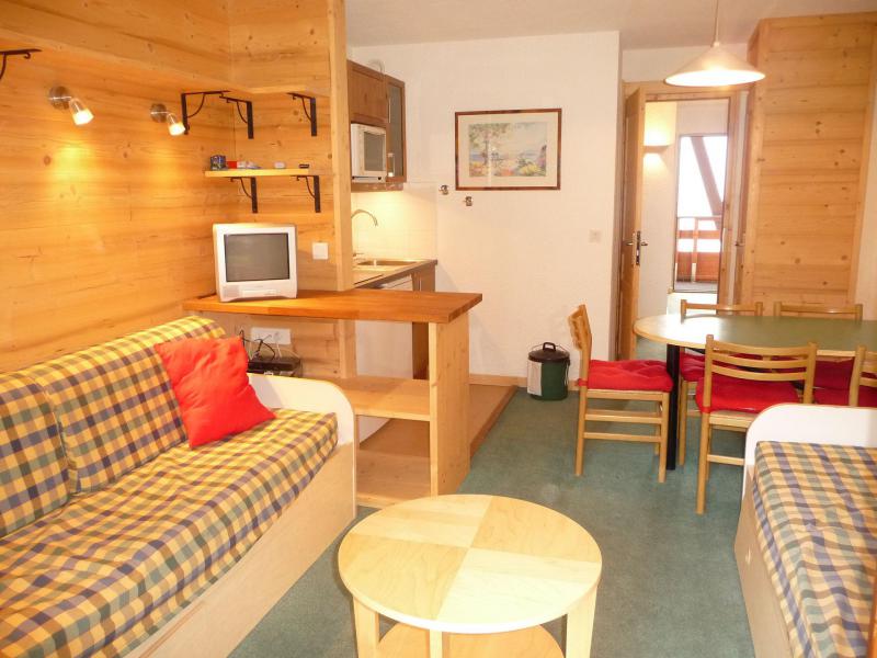 Rent in ski resort 2 room apartment 5 people (303) - Résidence Grand Bois - La Tania - Living room