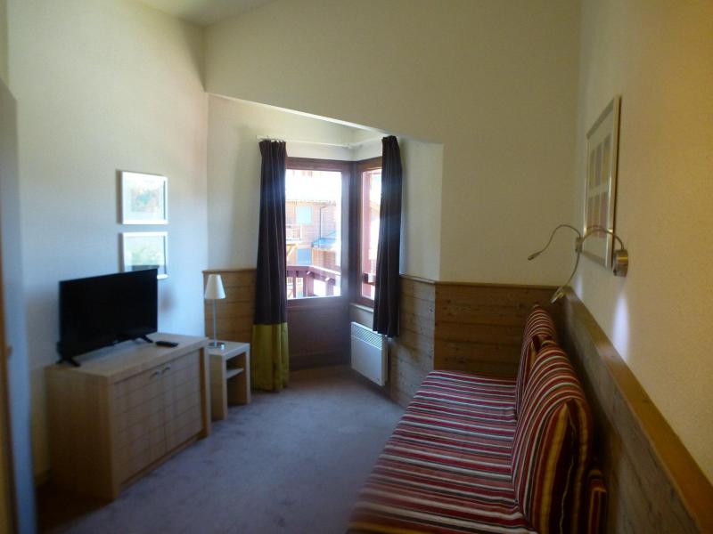 Rent in ski resort 2 room apartment 4 people (602) - Résidence le Britania - La Tania - Living room