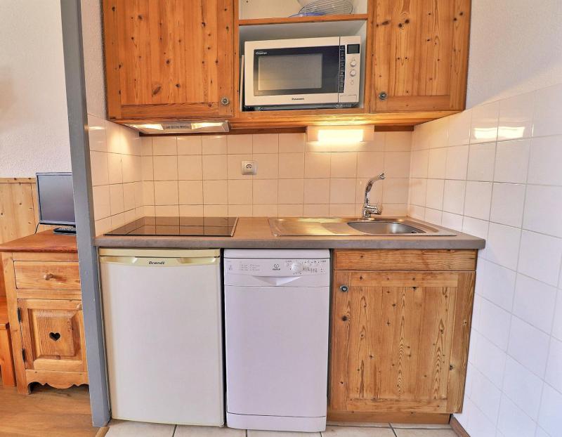 Rent in ski resort 2 room apartment 4 people (716) - Résidence le Grand Bois A - La Tania - Kitchenette