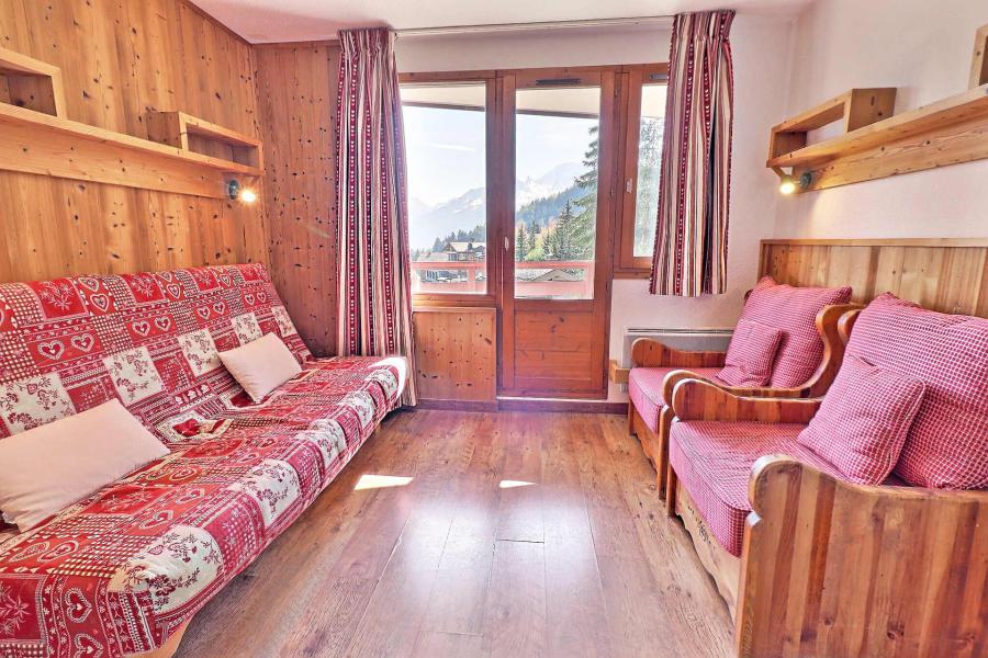 Rent in ski resort 2 room apartment 4 people (724) - Résidence le Grand Bois A - La Tania - Living room