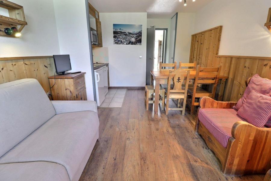 Skiverleih 2-Zimmer-Appartment für 4 Personen (824) - Résidence le Grand Bois A - La Tania - Wohnzimmer