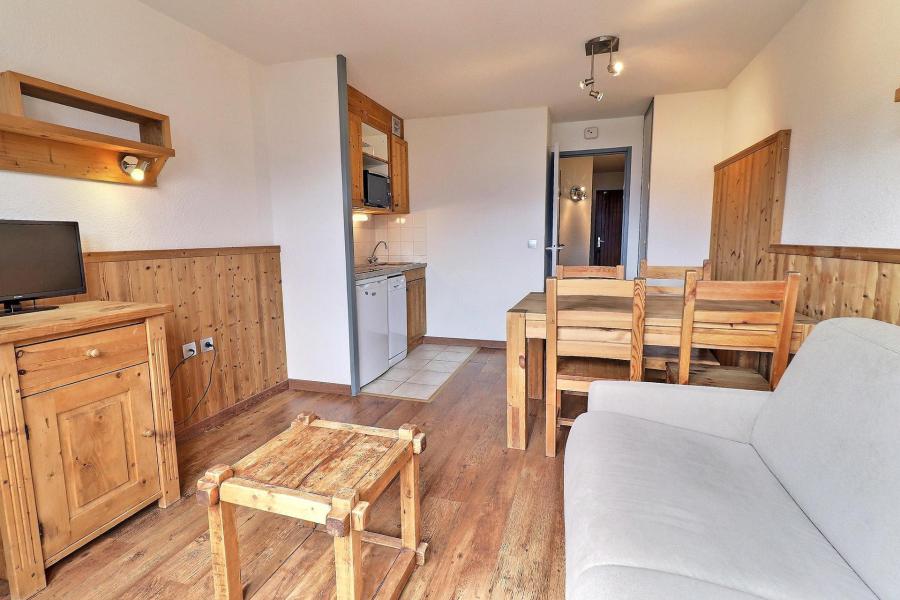 Skiverleih 2-Zimmer-Appartment für 4 Personen (912) - Résidence le Grand Bois A - La Tania - Wohnzimmer