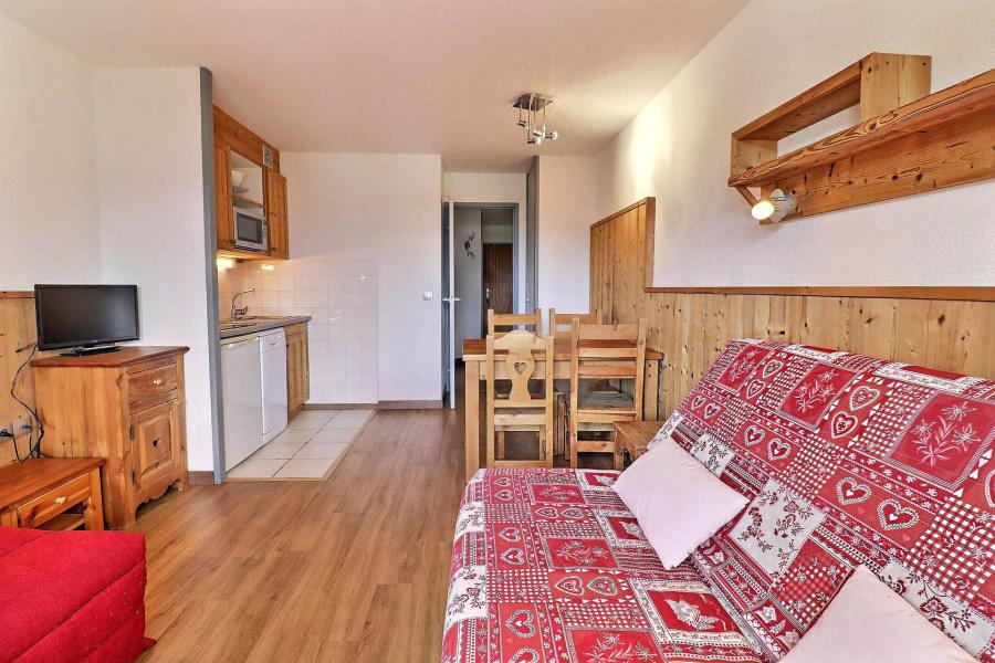 Wynajem na narty Apartament 2 pokojowy 4 osób (716) - Résidence le Grand Bois A - La Tania - Pokój gościnny