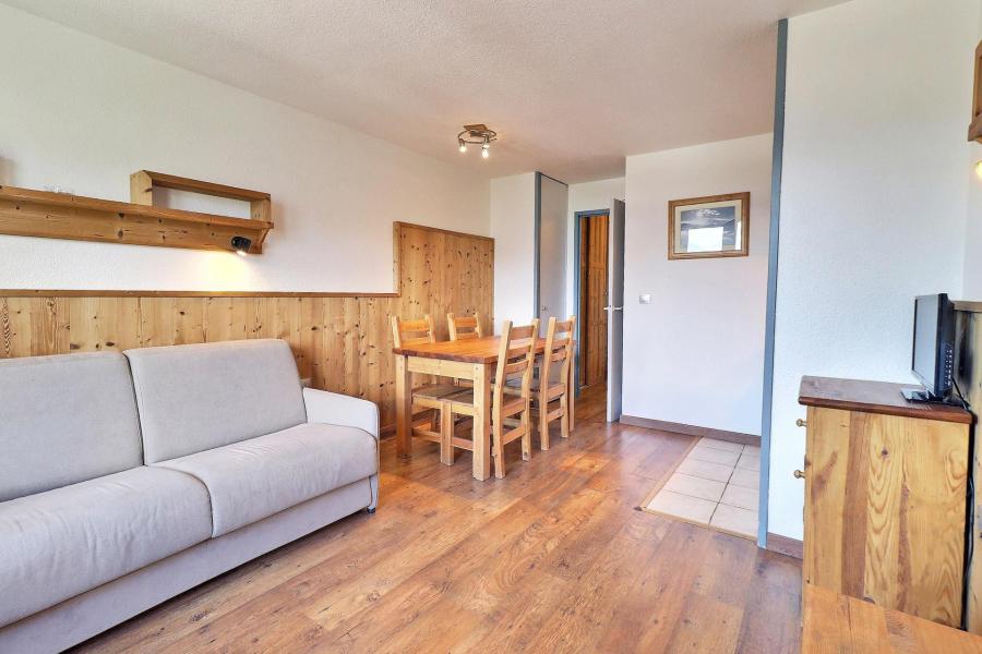 Wynajem na narty Apartament 2 pokojowy 4 osób (814) - Résidence le Grand Bois A - La Tania - Pokój gościnny