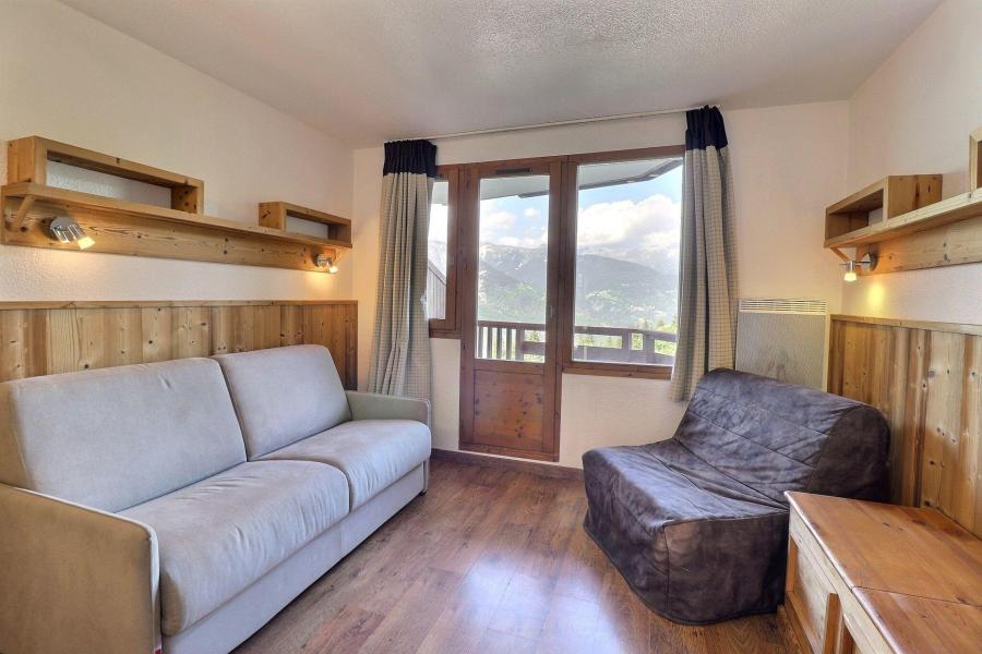 Ski verhuur Appartement 2 kamers 4 personen (616) - Résidence le Grand Bois A - La Tania - Woonkamer