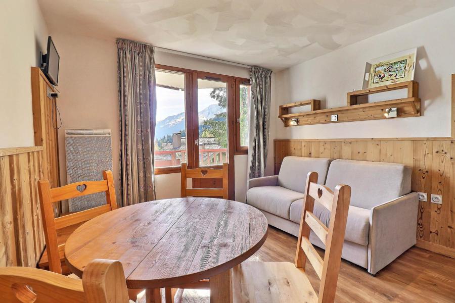 Ski verhuur Appartement 2 kamers 4 personen (618) - Résidence le Grand Bois A - La Tania - Woonkamer