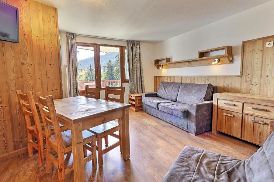 Ski verhuur Appartement 2 kamers 4 personen (720) - Résidence le Grand Bois A - La Tania - Woonkamer