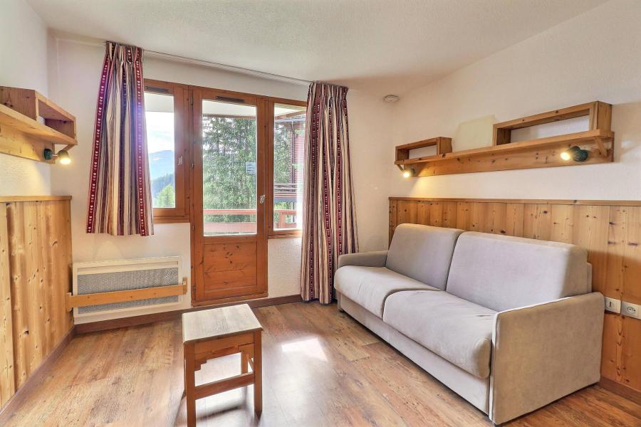 Ski verhuur Appartement 2 kamers 4 personen (826) - Résidence le Grand Bois A - La Tania - Woonkamer