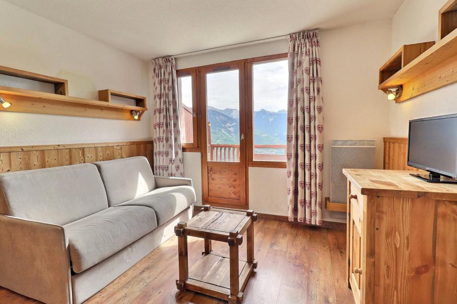 Ski verhuur Appartement 2 kamers 4 personen (912) - Résidence le Grand Bois A - La Tania - Woonkamer