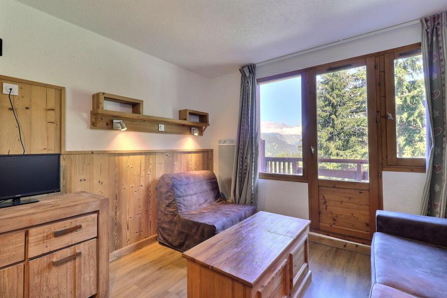 Ski verhuur Appartement 2 kamers 4 personen (930) - Résidence le Grand Bois A - La Tania - Woonkamer