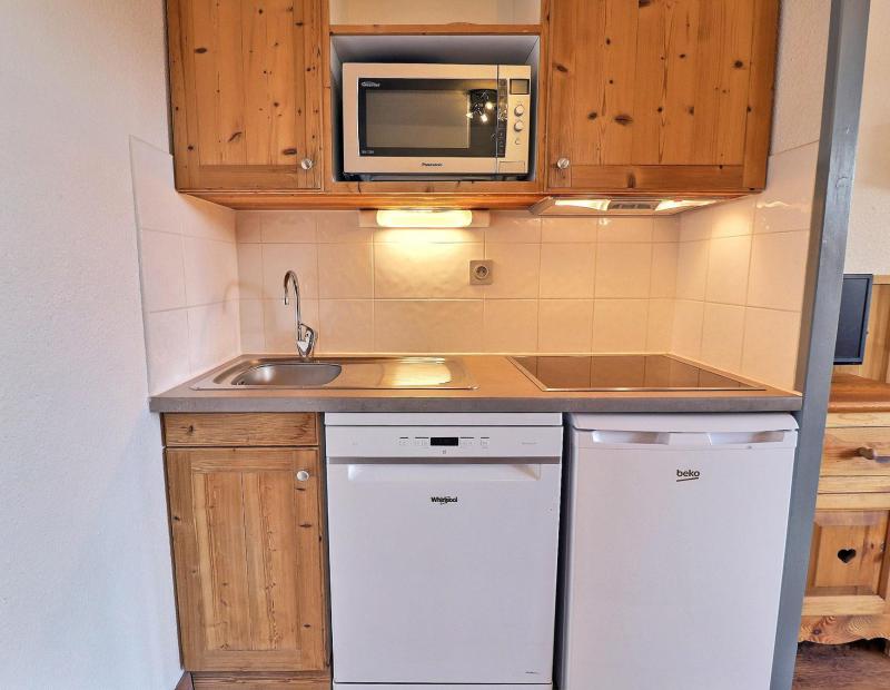 Location au ski Appartement 2 pièces 4 personnes (614) - Résidence le Grand Bois A - La Tania - Kitchenette