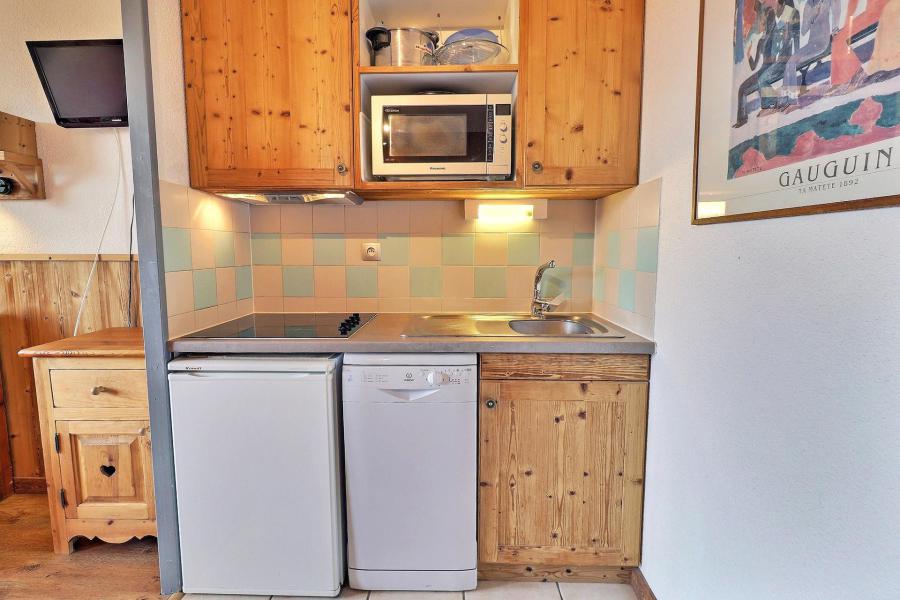 Location au ski Appartement 2 pièces 4 personnes (724) - Résidence le Grand Bois A - La Tania - Kitchenette