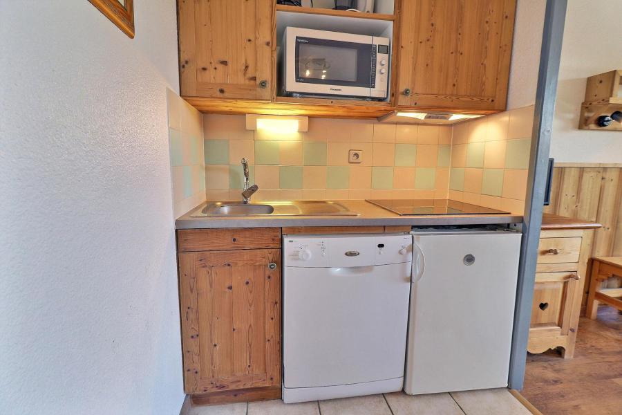 Location au ski Appartement 2 pièces 4 personnes (814) - Résidence le Grand Bois A - La Tania - Kitchenette