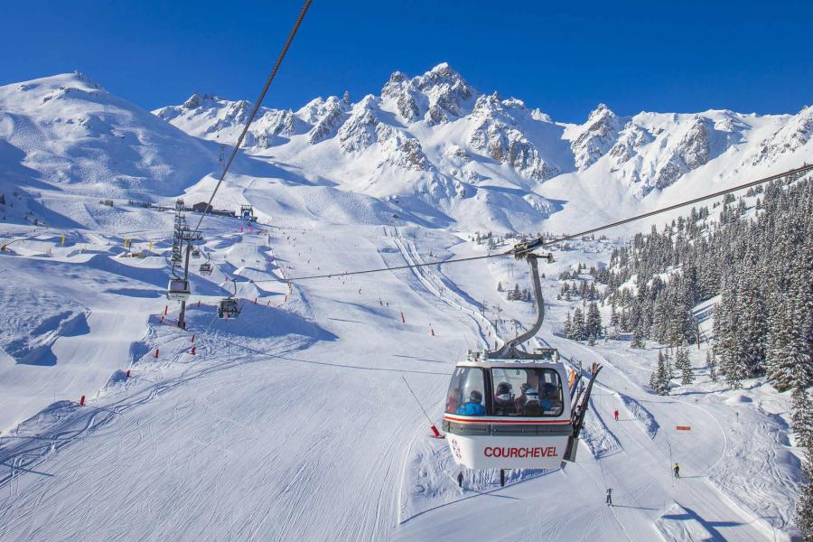 Ski verhuur Résidence le Grand Bois B - La Tania - Buiten winter