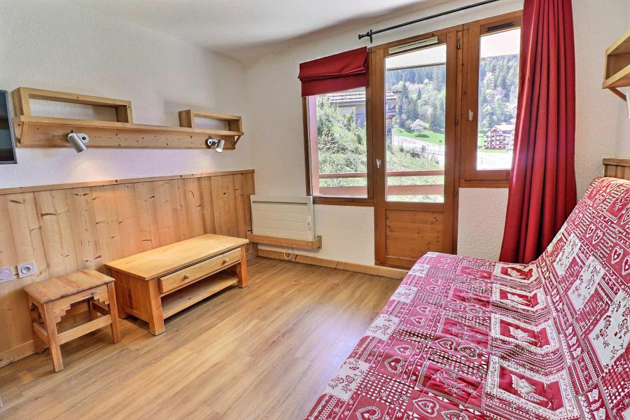 Ski verhuur Appartement 2 kamers 4 personen (413) - Résidence le Grand Bois B - La Tania - Woonkamer