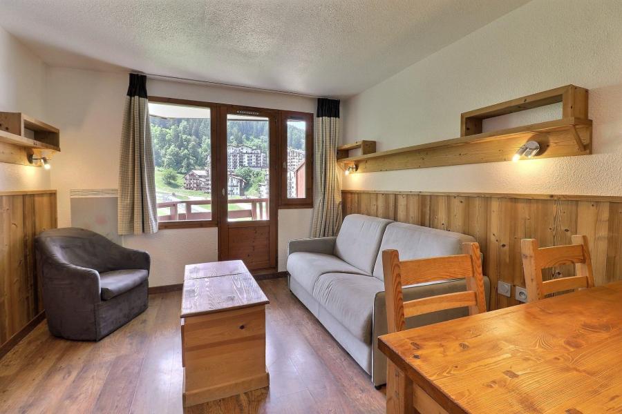 Ski verhuur Appartement 2 kamers 4 personen (613) - Résidence le Grand Bois B - La Tania - Woonkamer