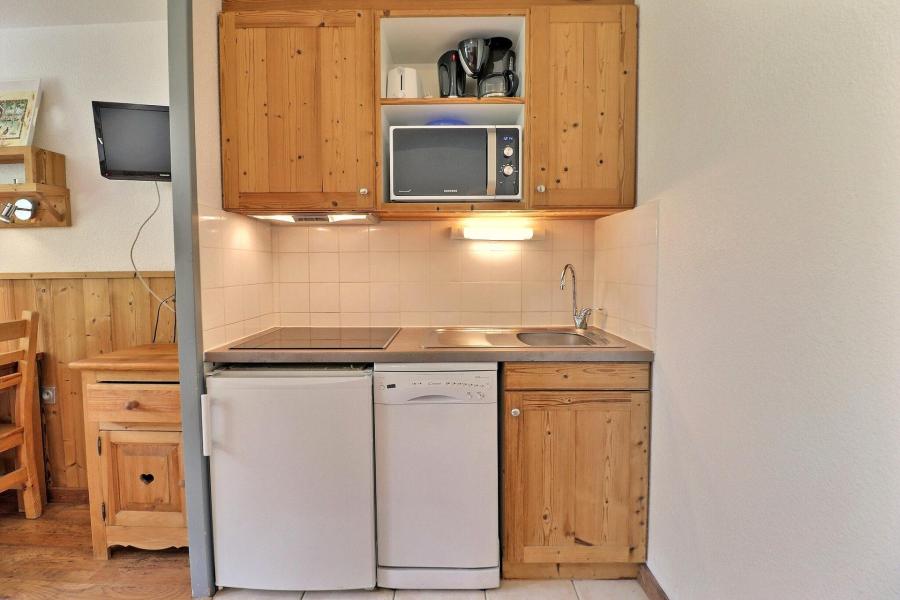 Location au ski Appartement 2 pièces 4 personnes (203) - Résidence le Grand Bois B - La Tania - Kitchenette