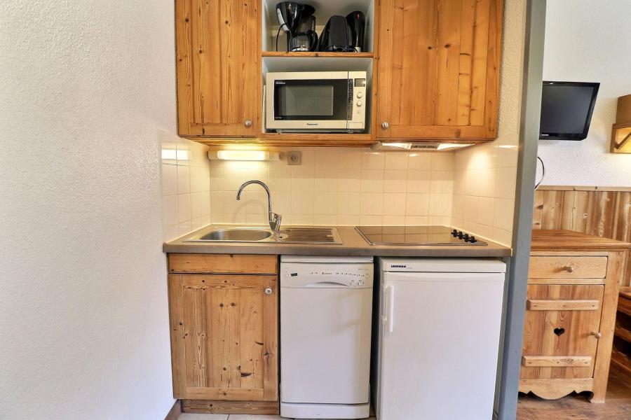 Location au ski Appartement 2 pièces 4 personnes (313) - Résidence le Grand Bois B - La Tania - Kitchenette