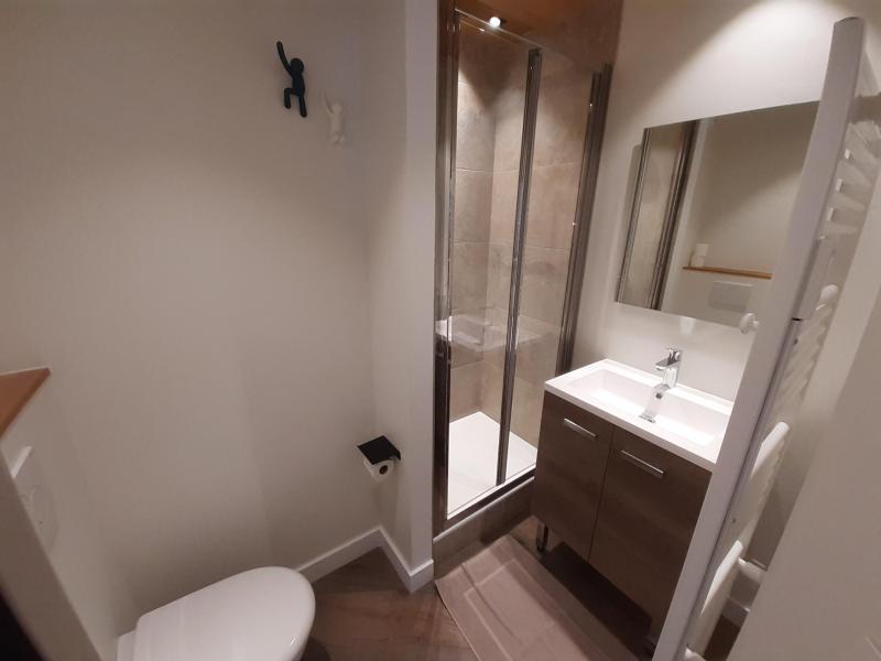 Location au ski Appartement 3 pièces cabine 5 personnes (29) - Résidence les Folyères - La Tania - Salle de douche