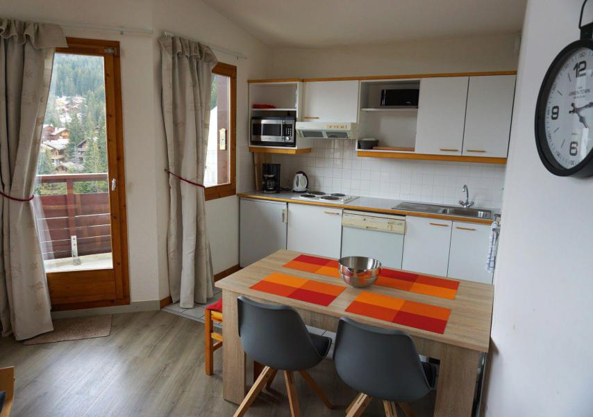 Аренда на лыжном курорте Апартаменты 2 комнат 4 чел. (SABA52) - Résidence Saboia - La Tania - Кухня
