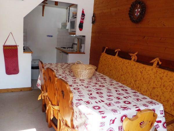 Ski verhuur Appartement duplex 4 kamers 7 personen (49) - Résidence Saboia - La Tania - Keuken