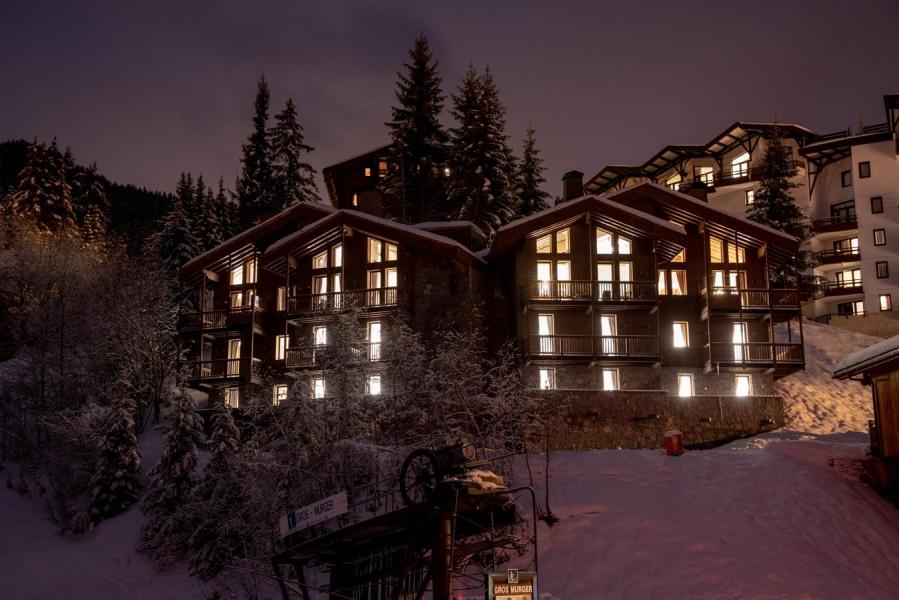 Location au ski Yellowstone Lodge - La Tania - Extérieur hiver