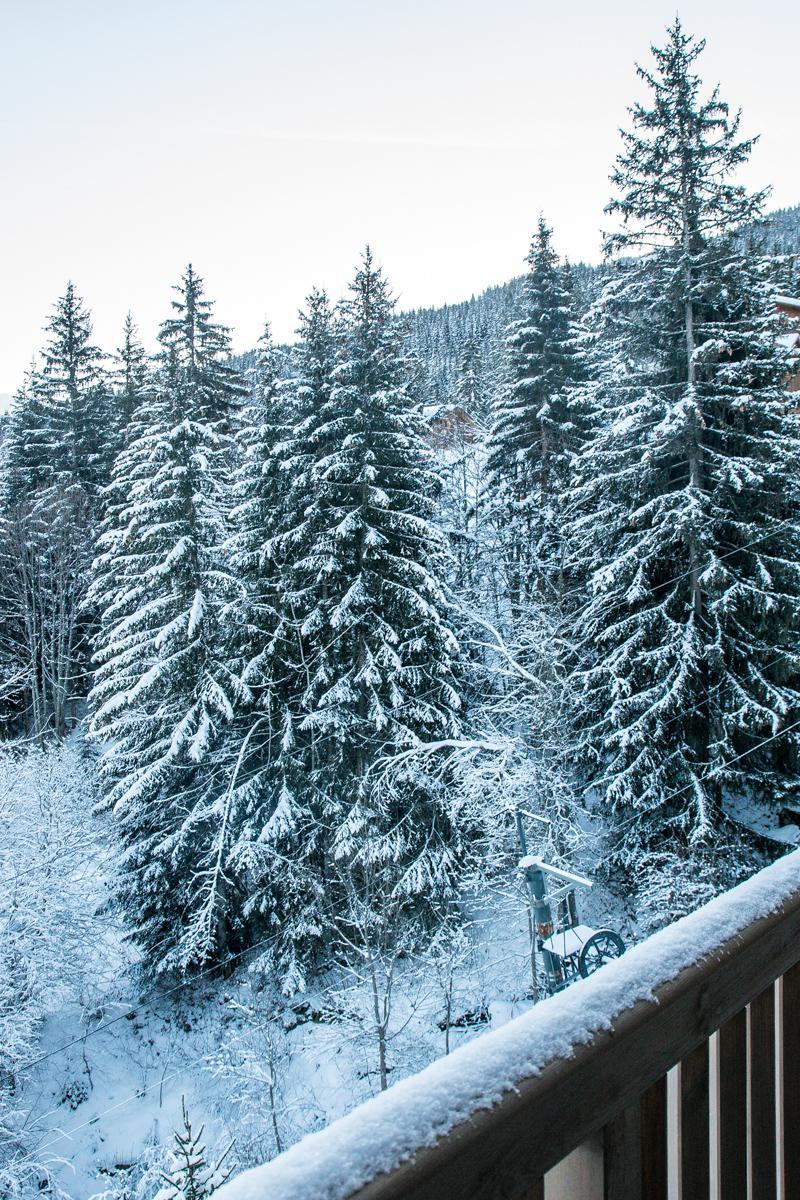 Wynajem na narty Domek górski 5 pokojowy 10 osób (YL1) - Yellowstone Lodge - La Tania - Balkon