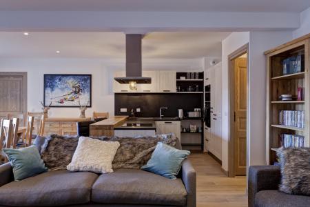 Rent in ski resort 5 room apartment 12 people (CARO34) - Chalet Caroline - La Tania - Living room