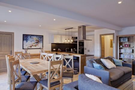 Rent in ski resort 5 room apartment 12 people (CARO34) - Chalet Caroline - La Tania - Living room