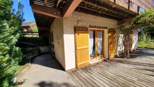 Ski verhuur Appartement 2 kamers 4 personen (1) - CHALET WOODY WOOD - La Tania - Terras