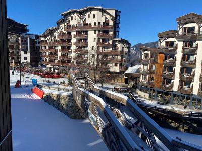 Skiverleih 2-Zimmer-Appartment für 4 Personen (B205) - Résidence Grand Bois - La Tania - Draußen im Winter